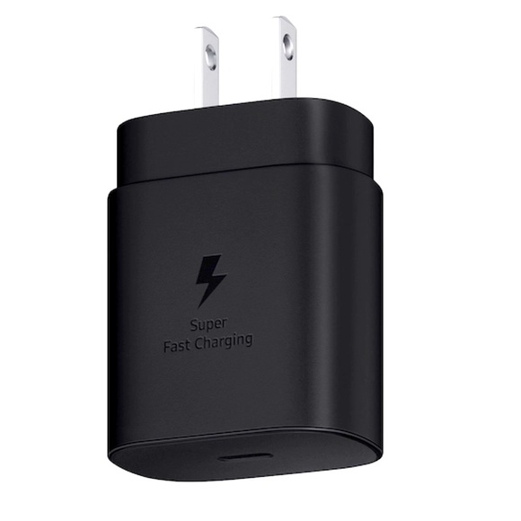 Samsung 25w Super Fast Charging Wall Adapter USB-C Black - Picture 1 of 6